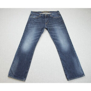 American Eagle Jeans Mens 32 x 30 Blue 100% Cotton Original Straight